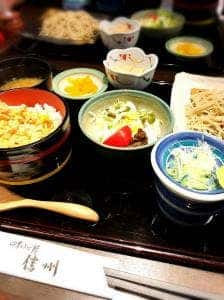 四季のそば膳 信州