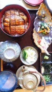 涸沼湖畔 うなぎや