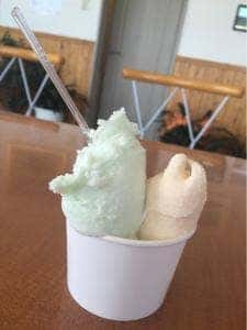 摩周湖のあいす