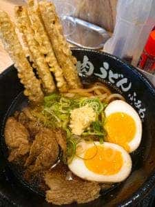 肉うどん ふみわ