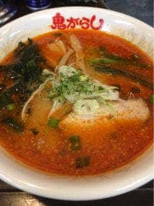 ラーメン 鬼がらし 岩沼店