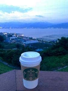 スターバックス コーヒー 諏訪湖サービスエリア 上り線店