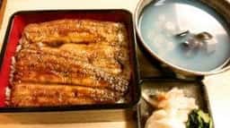 涸沼湖畔 うなぎや