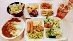 館のレストラン