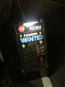 FOOD＆BAR WANTED