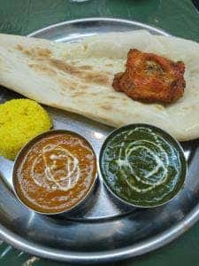 カレーダイニング チーズナン