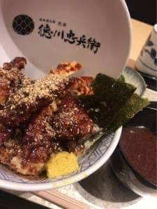 尾張那古野 天丼 徳川忠兵衛