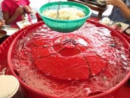 谷山慈眼寺 そうめん流し