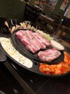 関内韓国料理 ソクチョサムゲタン サムギョプサル