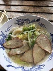 香嵐渓 刀削麺