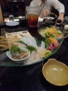 活烏賊と炭焼のすけ