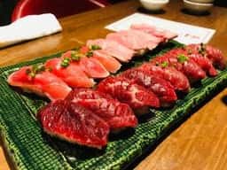 名古屋 名駅 肉寿司