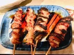 鰻串焼 心天