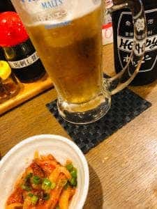 馬刺しもつ鍋の つね