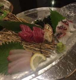 活烏賊と炭焼のすけ