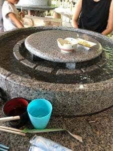 兜山 流しそうめん