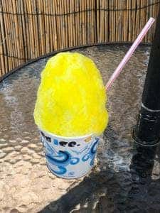 かき氷 雪