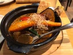 北海道スープカレー専門店 雪道