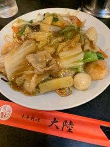 中華料理大陸