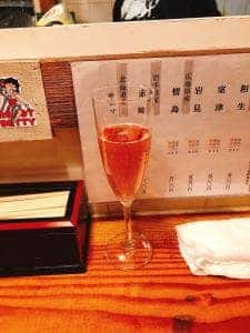 牡蠣とシャンパン 牡蠣ベロ