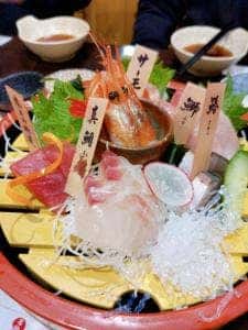 天しゃり ～鮮魚の桶盛りと創作天ぷらの専門店～
