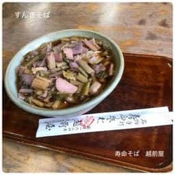 寿命そば 越前屋