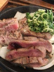 豚ステーキ 十一 六本松店