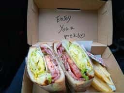 THE BROS sandwich stand