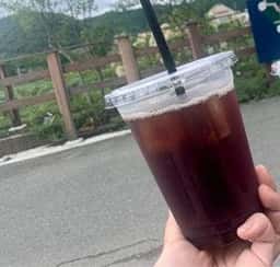 富士山の見えるカフェ