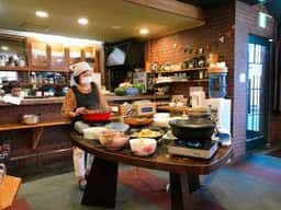 山水グローバルイン 朝食会場