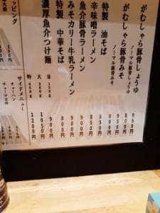 麺家 がむしゃら