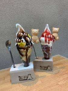 Sweets & Deco 青いクマ