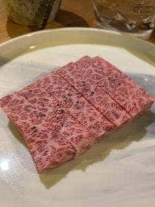 七輪焼肉ふくの牛
