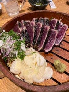 藁焼き鰹たたき 明神丸 岡山本町店