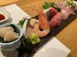 旬彩旬魚造りの山葵