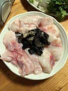 ご馳走 青柳