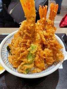 日本橋 天丼 金子半之助 ダイバーシティ東京店