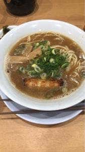 濃厚豚骨醤油ラーメン ばり嗎 倉敷市役所前店