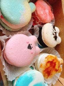 over macaron