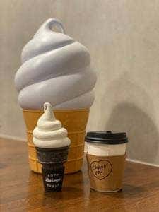 ミヤシタカフェ ＋ソフトクリーム