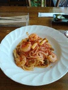パスタ料理 ペスカ