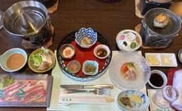 レストラン ハーモニー 篝火の湯 緑水亭