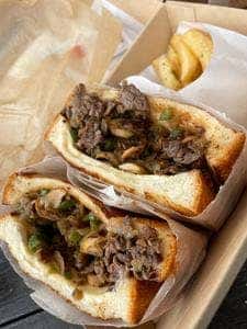 THE BROS sandwich stand