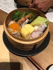 せいろ蒸しと魚 鶴亀