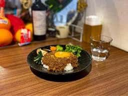 家のキッチン.