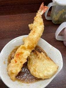 だるまの天ぷら定食 吉塚本店