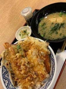 海老天丼 こし 金沢フォーラス