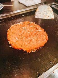 上野もんじゃ 関西風お好み焼き ぐりぐり