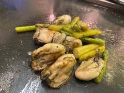 大阪 十三 鉄板焼 かしわぎ