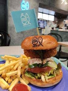 サカナノバーガー 新潟万代店